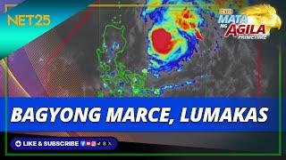 Marce naging typhoon; 14 lalawigan nasa TCWS 1