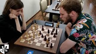 I. Korzhova (new) vs E. Ivanov (1326). Chess Fight Night. CFN. Blitz