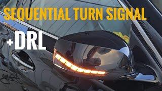 Infiniti Q50 Q60 Sequential Turn Signals +DRLs Install