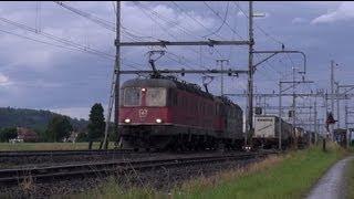 Bahnverkehr bei Hendschiken-Zug,trainfart,train