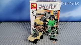 Обзор на LEGO минифигурку S.W.A.T [] LEGO S.W.A.T minifigure