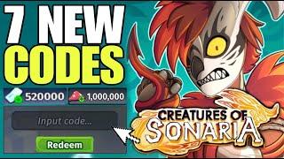 *NEW UPDATE* ROBLOX CREATURES OF SONARIA CODES 2024 SEPTEMBER | CREATURES OF SONARIA CODES