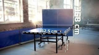 The ТМ "GSI-sport" table tennis table Profy 200 (blue) model, item code Pr-200