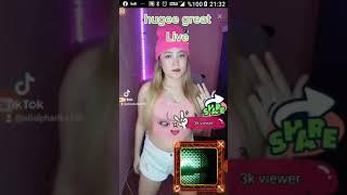 wow wow huge great girl live show dj_harika_videolar Live 1