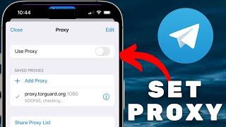 How To Set Proxy On Telegram