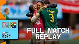 South Africa WIN close battle  | Fiji v South Africa | Vancouver HSBC SVNS 2025 | Full Match Replay