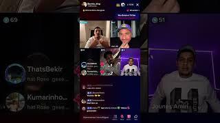 Aussprache eskaliert zwischen Barrelo, Jounes Amiri und A.B.K #aktuell #tiktok #live #livestream