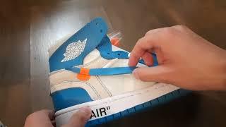 AliExpress Air Jordan 1 Off-White UNC?!  Unboxing!!!