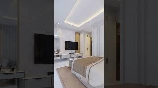 Desain Interior Kamar Tidur Orang Tua Rumah Bapak MDT @ Mojokerto