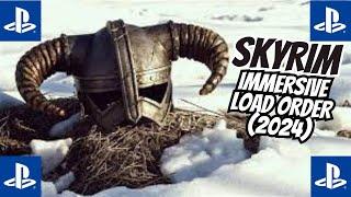 Skyrim Anniversary Edition PS4: ULTIMATE Load Order for Immersive Gameplay (PART 4)