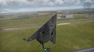 NEW WAR THUNDER DEV SERVER: F-117 DOES A THING OR TO ON TAKE OFF