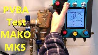 PVBA Test Procedure USC 10th Edition MAKO 5 Valve Test Kit