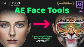 AE Face Tools For Deep Fake & Face Replacement - After Effects Project