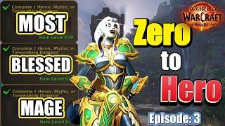 The MOST BLESSED Zero to Hero in The War Within! | World of Warcraft | Season 1 | Fire Mage | Ep: 3