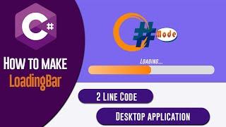 C#- How to make Loading Bar and Move Next Form | Splash Screen | Progress Bar | C Sharp Ideas