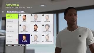 How To Customise Alex Hunter (FIFA 18 The Journey)