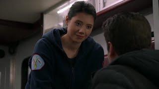 Violet Flirts With Carver About Another Date on Chicago Fire 12x04 (Feb. 7, 2024)