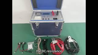 DC resistance tester usage scenarios #dc #resistance #tester #electric #power #cable #transformer