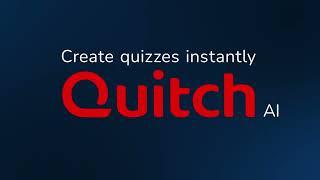 How to create learning content instantly with Quitch AI