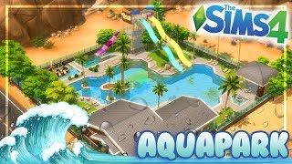 MR.OLKAN'S WATER PARK || The Sims 4 Speed Community Lot Build AquaPark