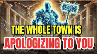 CHOSEN ONE, THE WHOLE TOWN IS EMBARRASSED when THEY REALIZE YOU'RE A GENIUS ! THEY'RE APOLOGIZING! 
