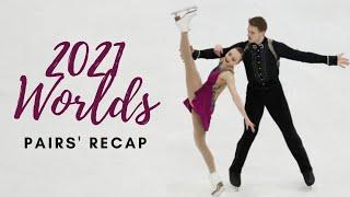 This and That: 2021 World Championships Pairs' Recap (Mishina and Galliamov, Sui and Han)