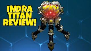 INDRA TITAN REVIEW In War Robots! #warrobots #wr indra #warrobotsindra #warrobotsnew #shorts #short