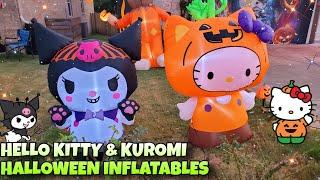 Cuteness OVERLOAD Hello Kitty & Kuromi Halloween Inflatable Blow Ups 2024 Walmart