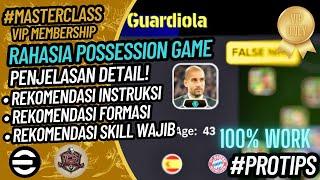 [ MASTERCLASS ] TUTORIAL TAKTIK POSSESSION GAME ‼️TIKI TAKA  EFOOTBALL‼️ PENGUASAAN BOLA - 7evils -