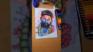  PUSPA 2  Drawing️ plz Rate my drawing ⁉️#art #drawing #alluarjun #puspa2