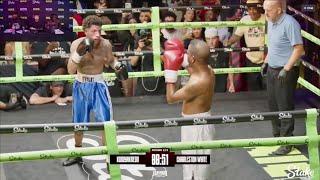 Charleston White vs Island Boy Redd Full Fight | Adin Ross ‘Brand Risk 008’ Boxing Event