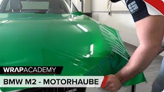 BMW M2 - Motorhaube folieren | 3M 1080 Green Envy