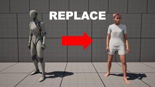 How to Replace the Mannequin with a Metahuman in Unreal Engine 5.6