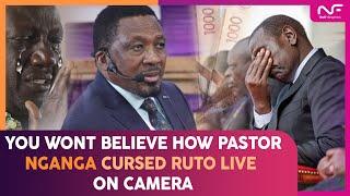 YOU WON'T BELIEVE HOW PASTOR NGANGA CURSED RUTO LIVE IN CHURCH