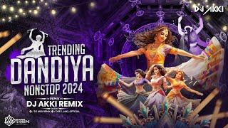 Dandiya 2024|| Hindi & Marathi & Retro || Dj Akki || Nonstop Garba Dj song