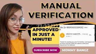 Paano Mag Manual Verification ng Google Adsense Account Ng Walang PIN 2023