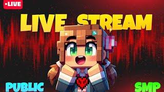 MINECRAFT PUBLIC SMP LIVE | JAVA / BEDROCK 24/7 LIVE SERVER #minecraft #live #shortsfeed  #smp