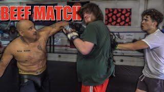 BEEF GETS SETTLED IN THE RING!!!