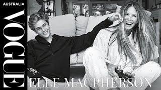 Elle Macpherson on green juices and modelling with her sons | Interview | Vogue Australia