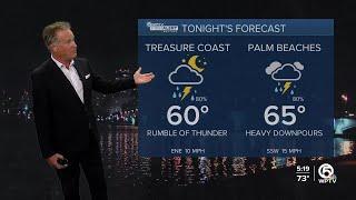 WPTV First Alert Weather forecast, evening of Feb. 24, 2025