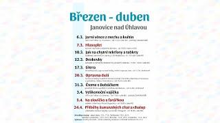 Pozvánka na březnové a dubnové akce v Janovicích nad Úhlavou