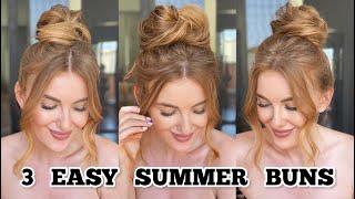 Stay Cool and Stylish: 3 Must-Try Summer Bun Hairstyles for Any Occasion