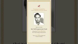Live: Shri Nalli Kuppuswami Chetty Receives Padma Bhushan | Watch Now