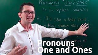 Максим Ачкасов - Использование слов "one" или "ones" в английском языке