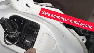 Honda dio sele açılmıyor nasıl açarız