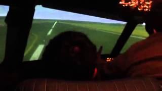 Guided landing of an Airbus A320 Simulator