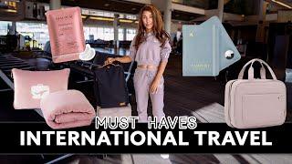 Long Haul Travel Essentials | What to Pack for an International Flight