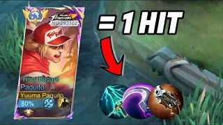 EXP LANE PAQUITO IS 100% BROKEN! ( 1 HIT!! )NEW BEST BUILD & EMBLEM (MUST TRY!!) | MLBB