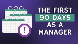 Build A 30-60-90 Day Plan As A Manager