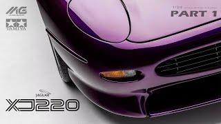 #01 Jaguar XJ220 | Tamiya | 1/24 | Scale Model Building | ASMR | Part 1